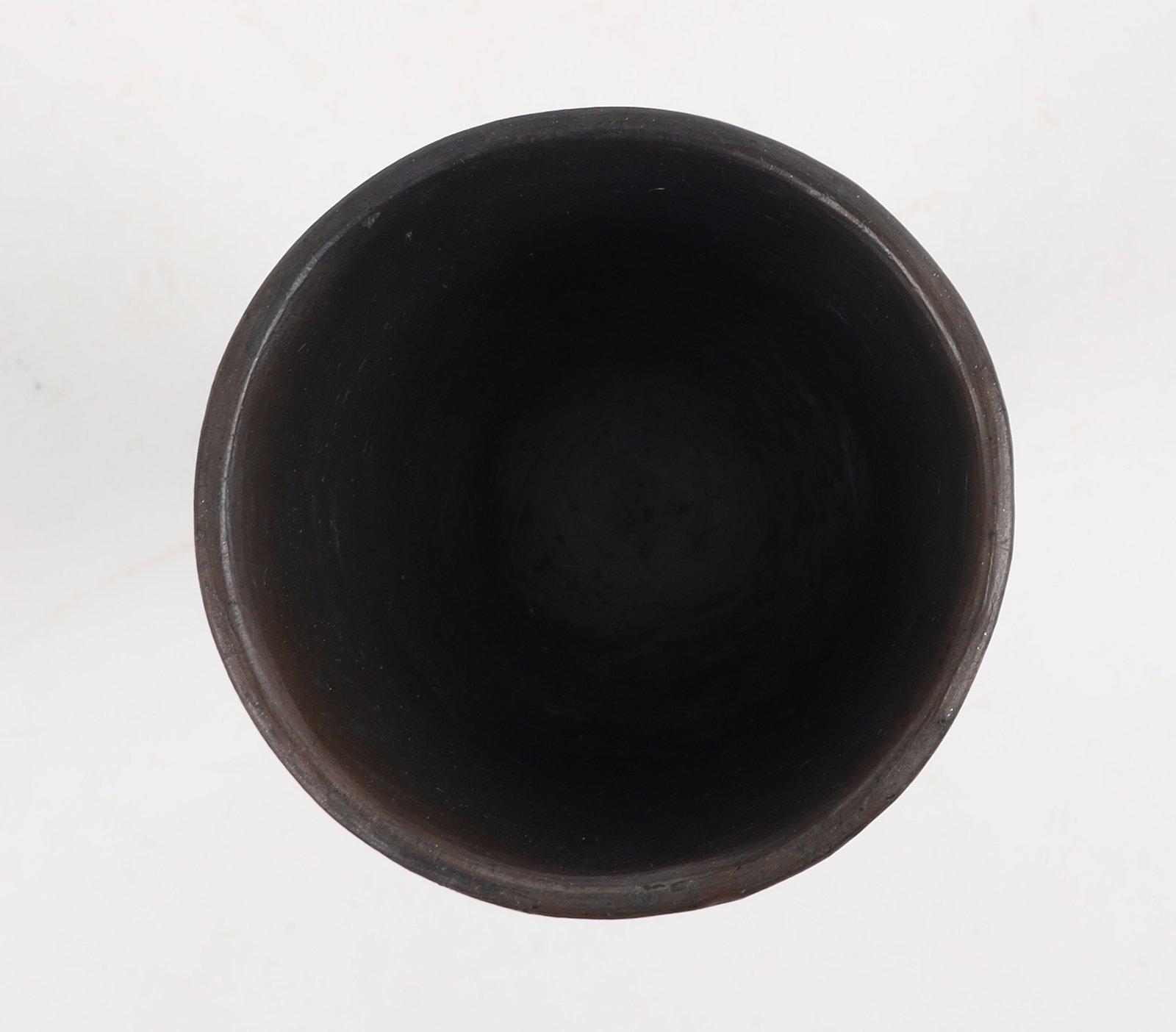Handcrafted Long Pi Pottery Wine Glass (3)