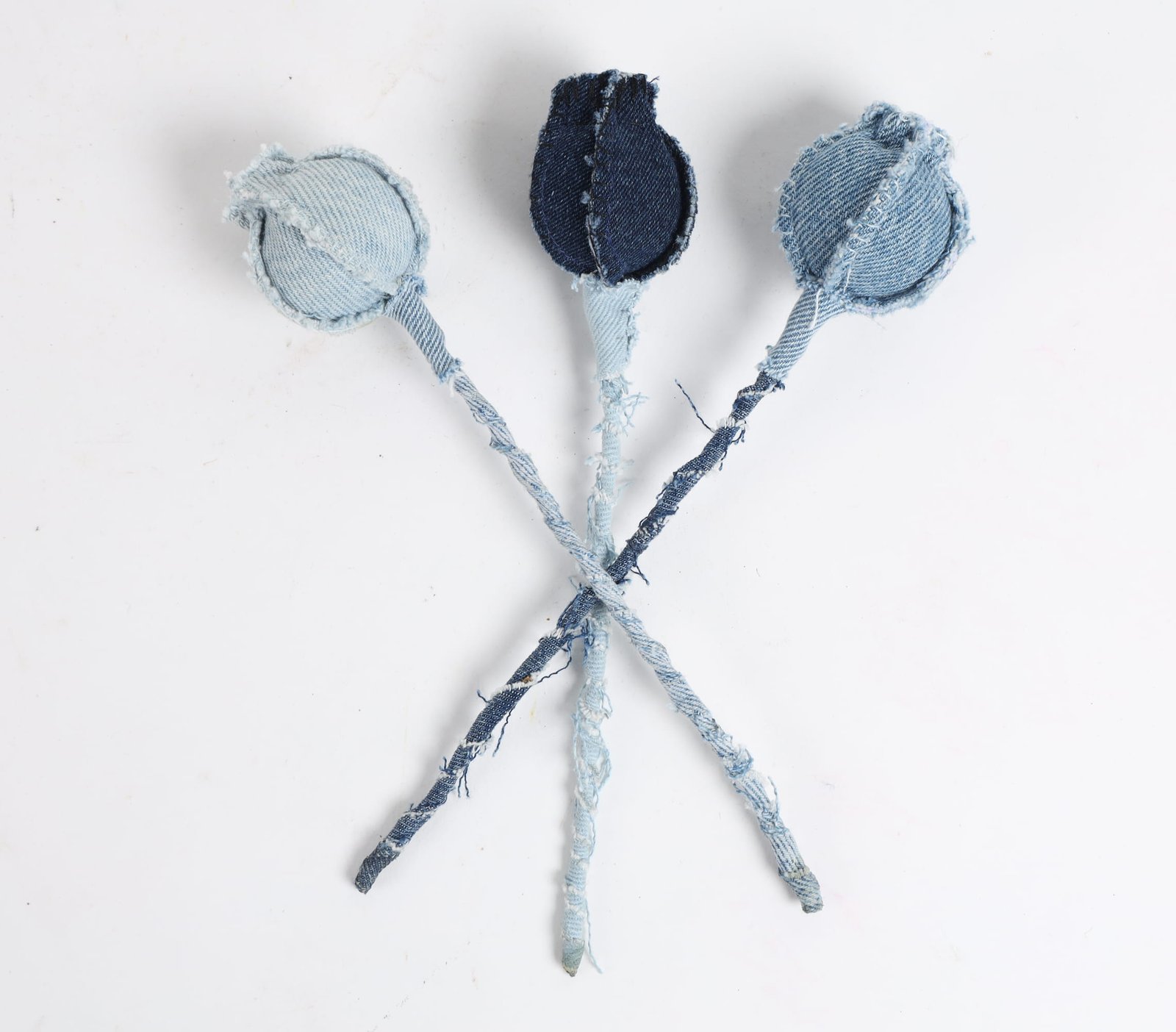 Upcycled Denim Rose Bud (3)