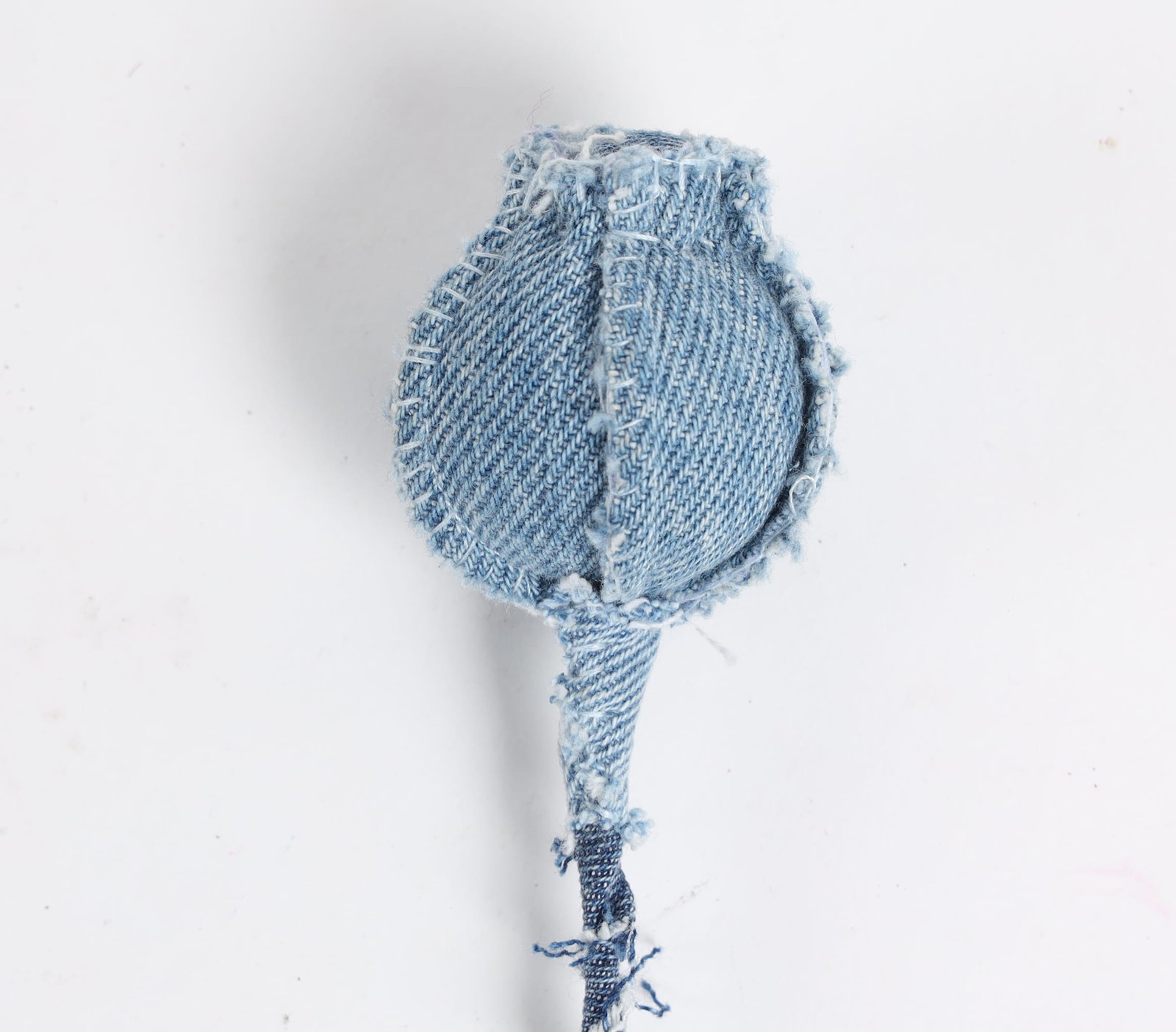 Upcycled Denim Rose Bud (8)